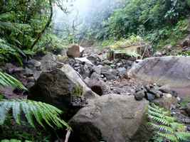 chutes carbet, &eacute;boulis, basse terre sud, guadeloupe