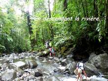 balade, rivi&egrave;re grosse corde, rivi&egrave;re, basse terre, guadeloupe, antilles